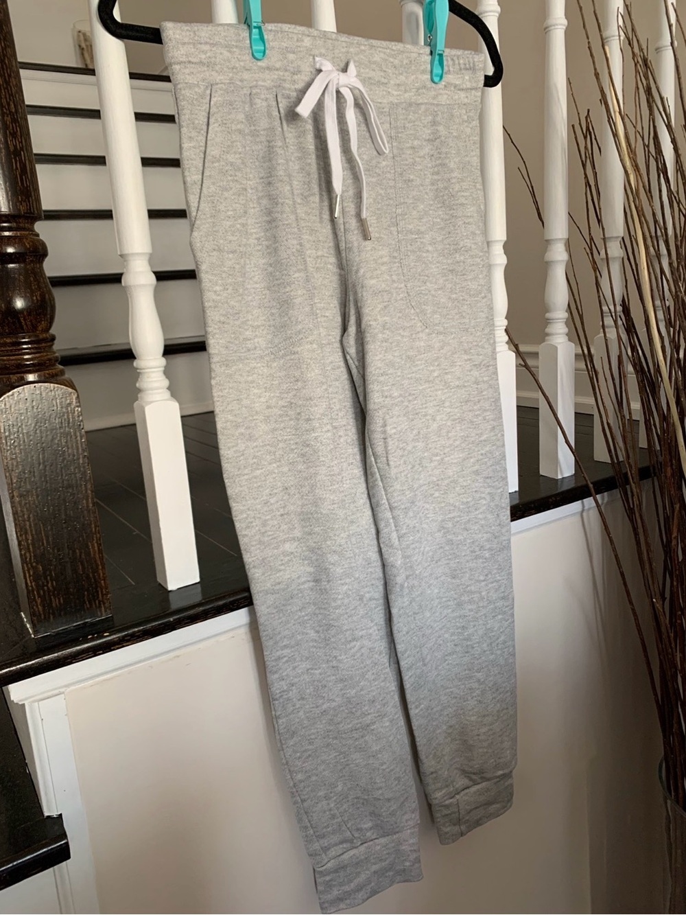 Gilli Light Gray Drawstring Jogger Track Pants